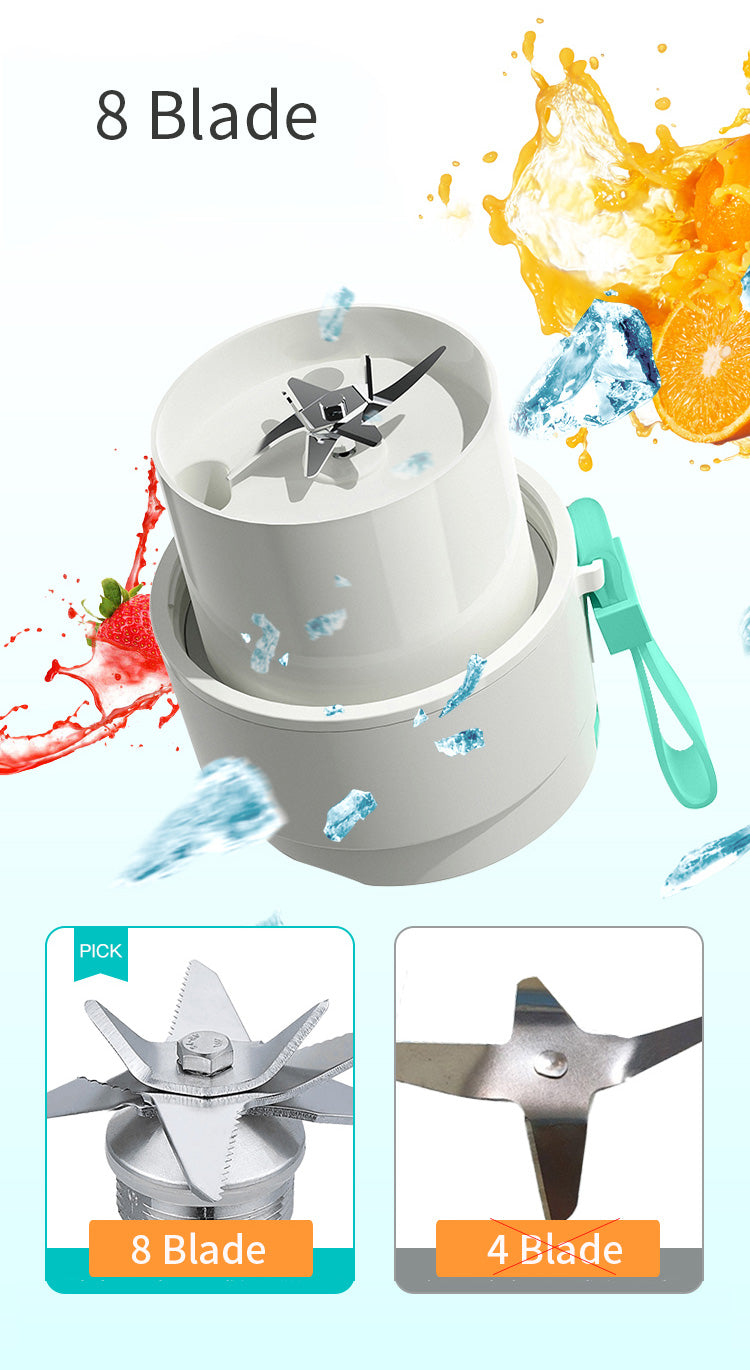 Tragbarer elektrischer Mehrzweck-Obstmixer