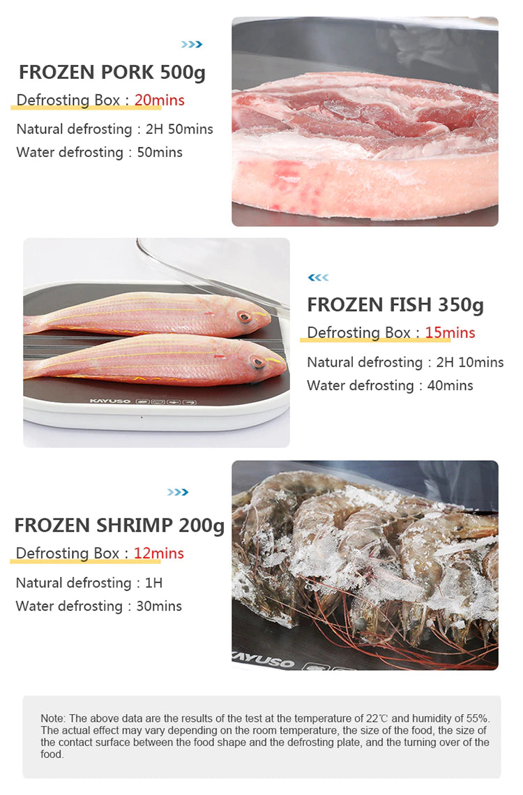 Fresh Quick Food Thaw Machines For Nature Nutrition Preservation and Bacteria Preventation