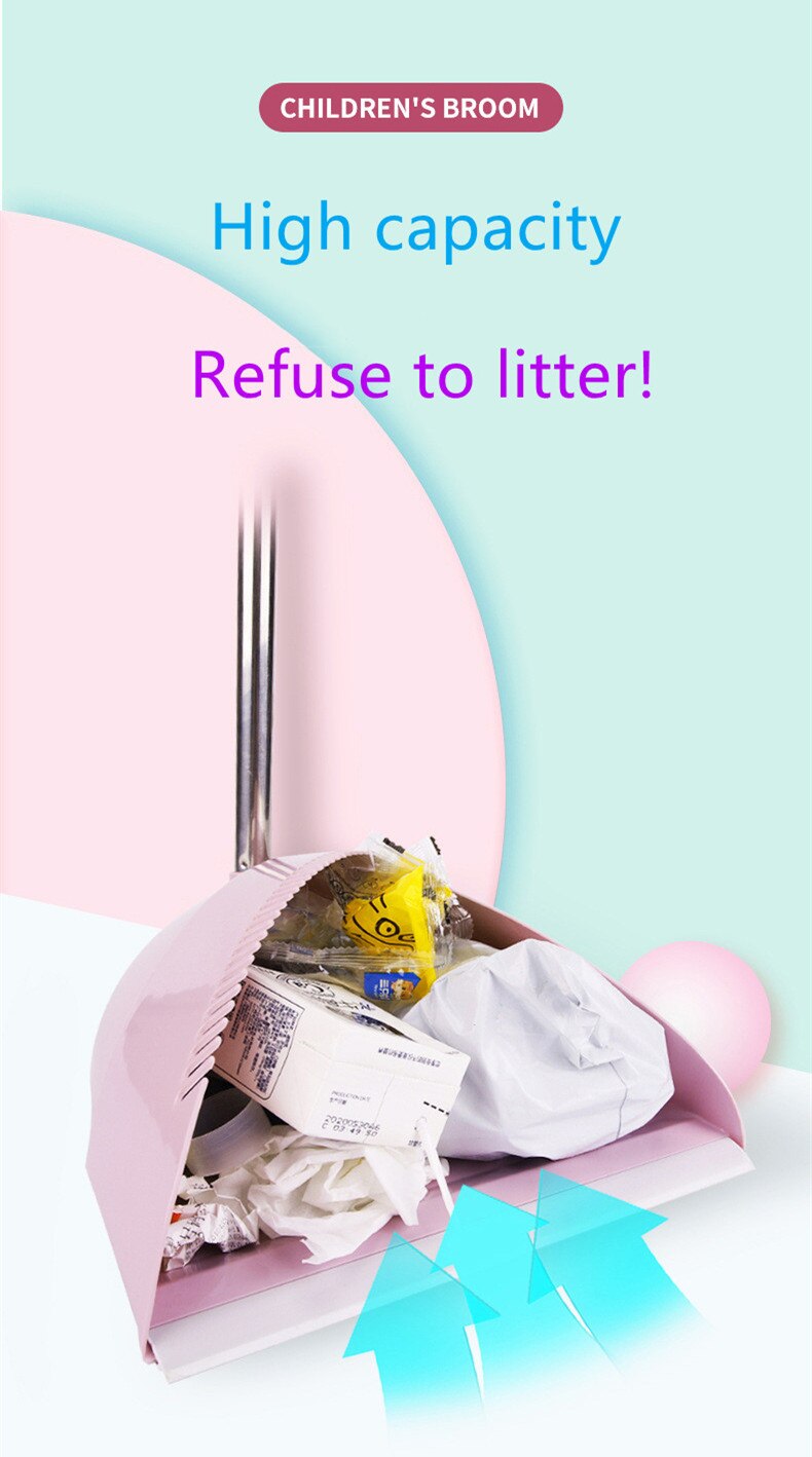 Ein Set mit echten Haushaltsreinigungswerkzeugen als Spielzeug für Kinder