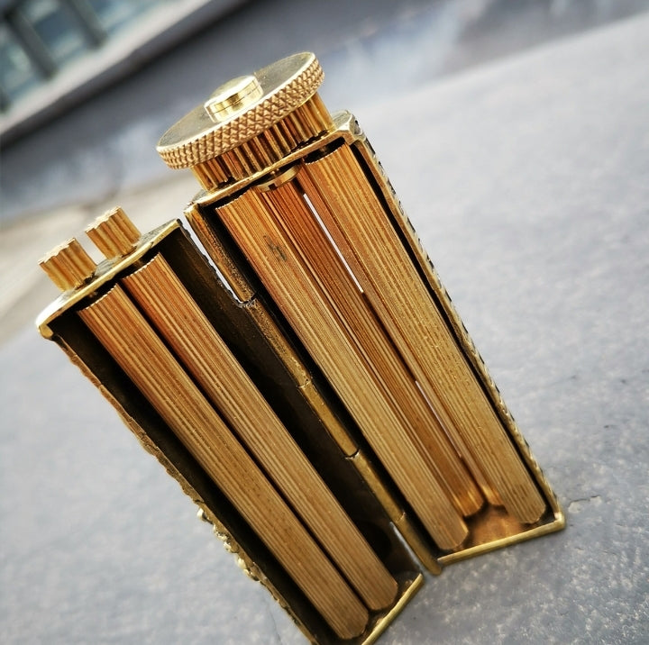 Classic Roller: Vintage Metal Paper Rolling Tool