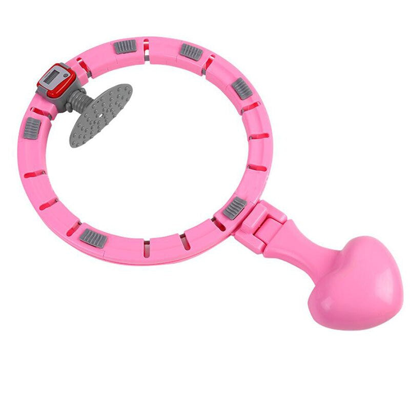 Smart Hula Hoop Vibrato mit dem gleichen Netz roten Bauch Männer und Frauen wird nicht fallen die schöne Taille abnehmbare feste faul Hula Hoop