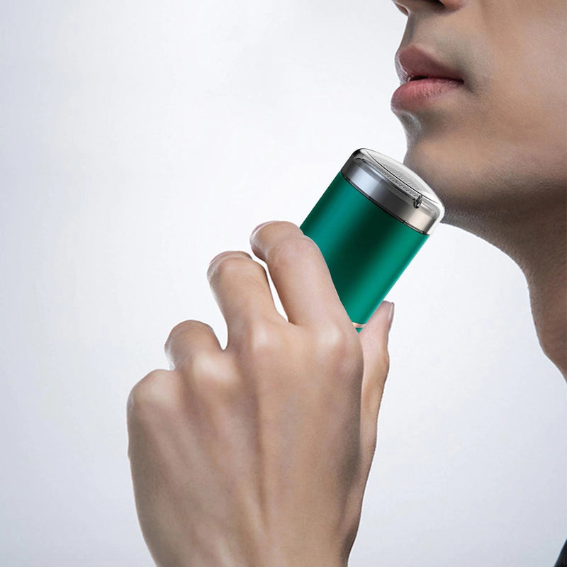 Mini rasoir électrique portable pour hommes, chargement USB, étanche IPX5