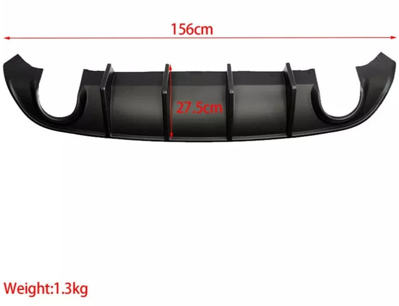 Lèvres de diffuseur arrière pour Dodge Charger SRT 2015-2021